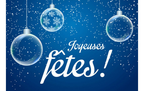 Bonnes fêtes de fin d'année 